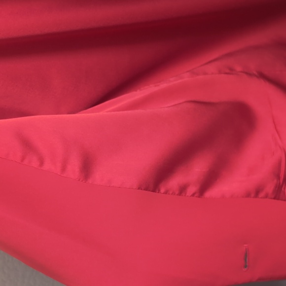 Endless Rose Scarlet Cherry Red Holiday Oversized Blazer - Picture 4 of 4